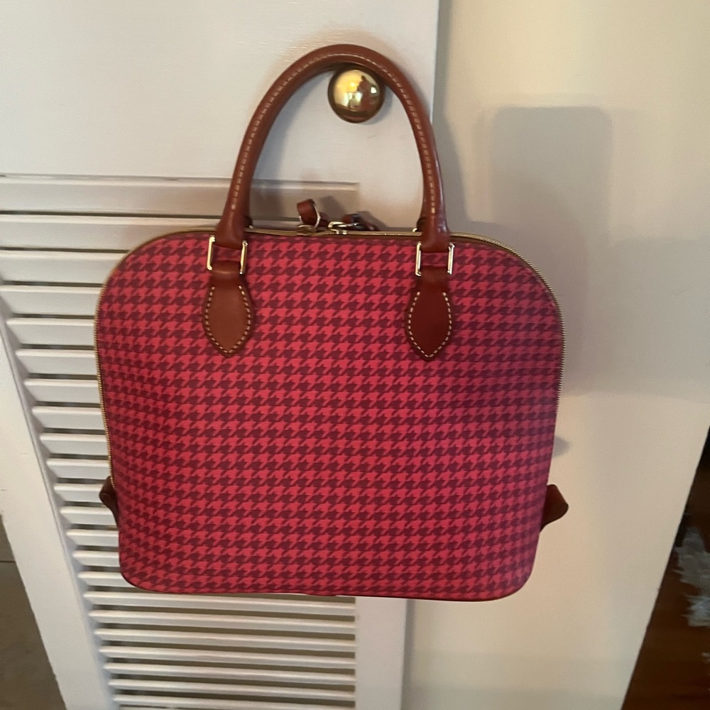 Dooney & Bourke Red Houndstooth
Zip Zip Satchel - Picture 2 of 6